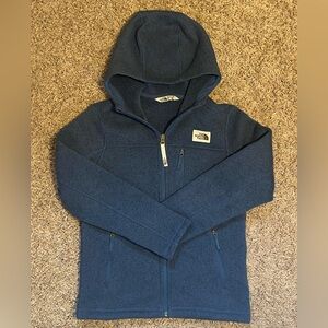 The North Face Kids Navy Hooded Jacket